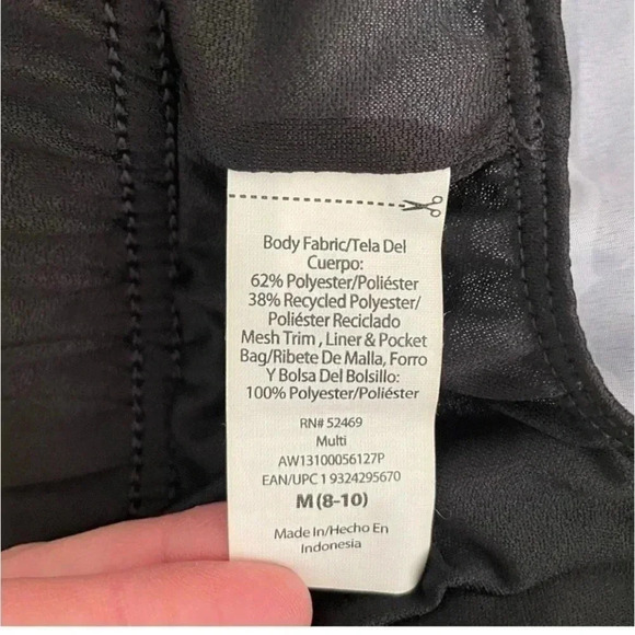 Athletic Works Women’s Grey Black Camo High Rise Pull-On Shorts SZ M # 1148 - Picture 8 of 11